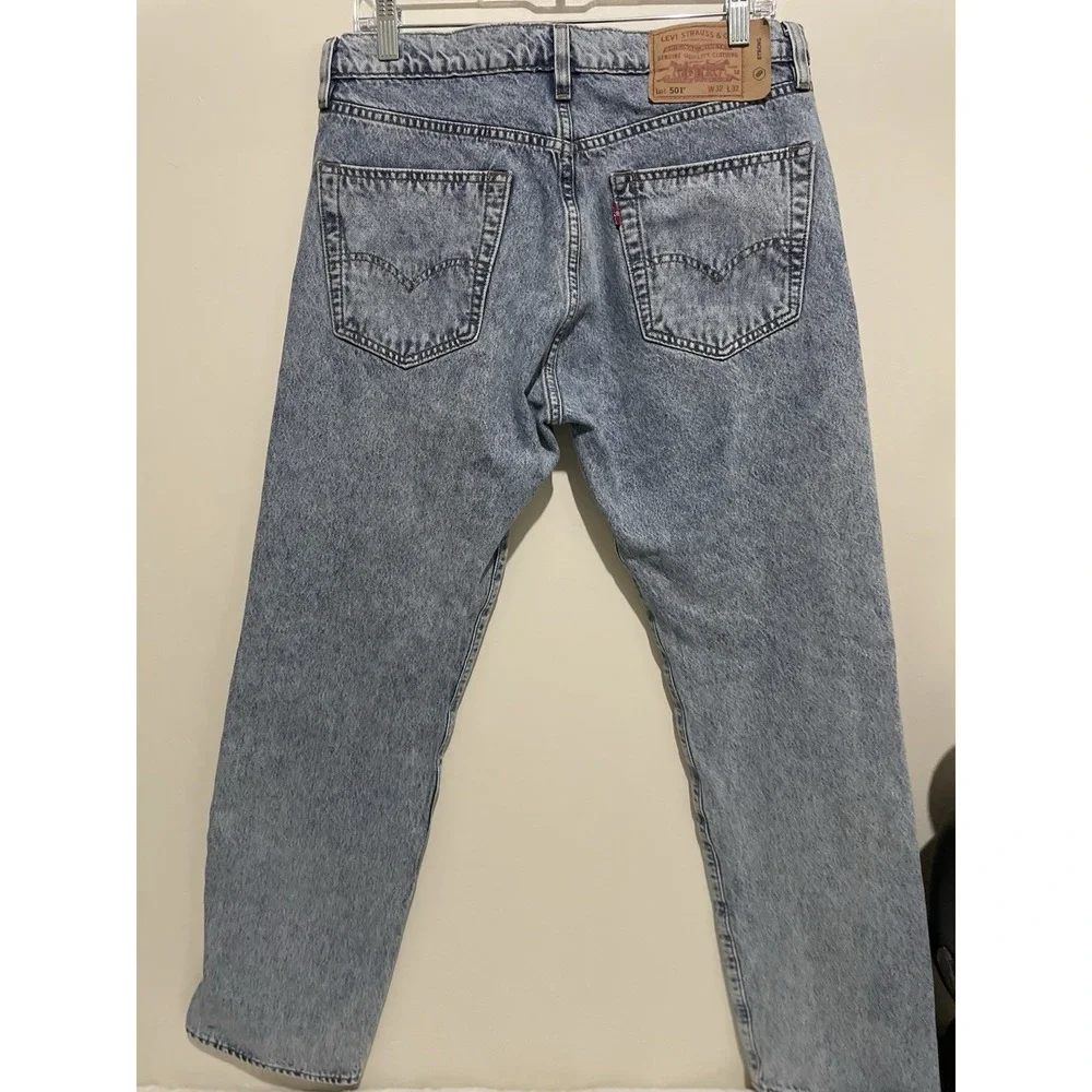 Levi's 501 Skateboarding Jeans Patchwork Cut And Shut! Sz 32x32 NWOT!